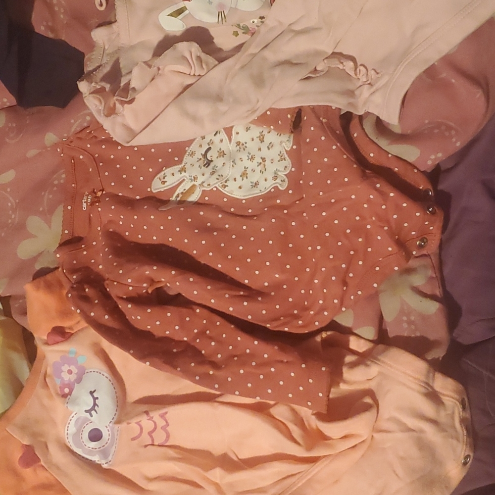 Girls 18 months onesies